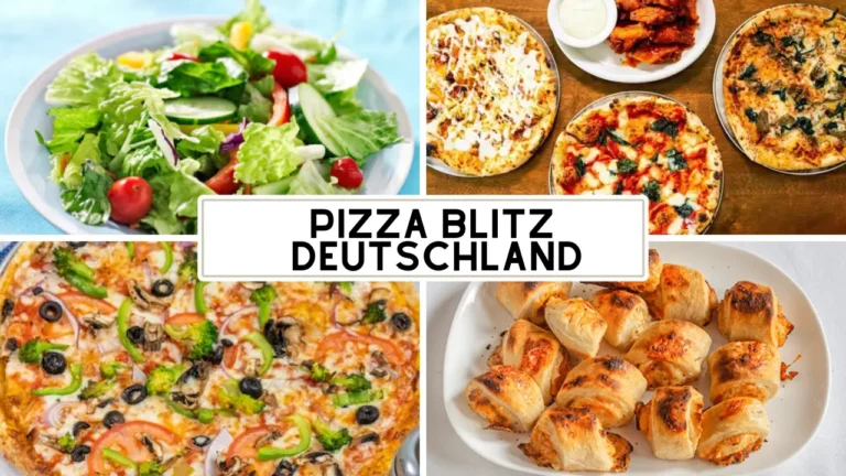 Pizza Blitz Deutschland Speisekarte