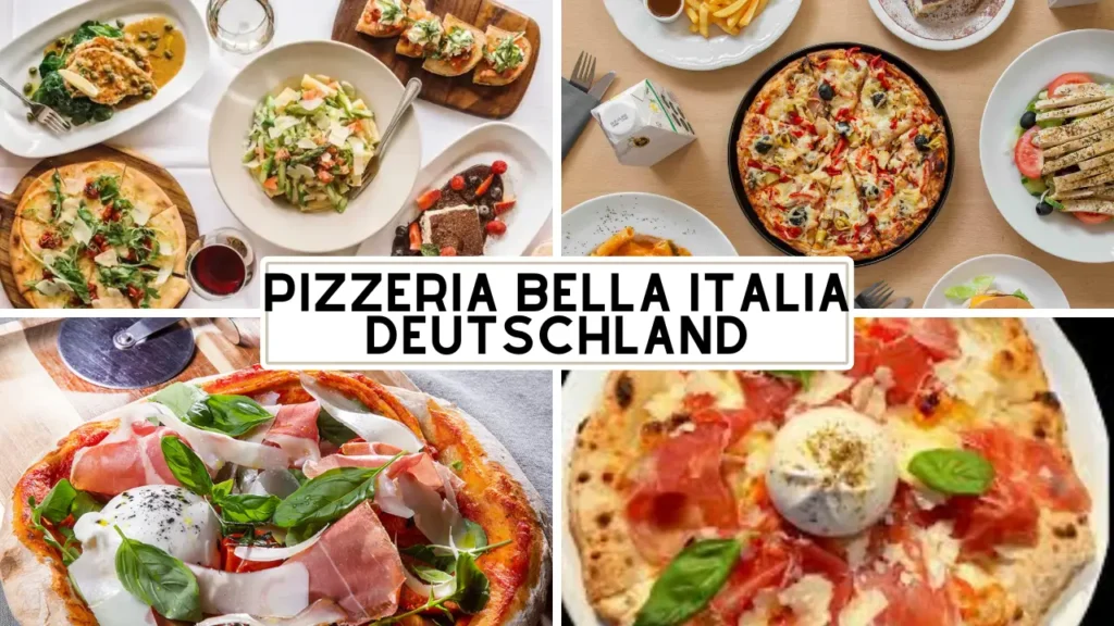 Pizzeria Bella Italia Deutschland Speisekarte