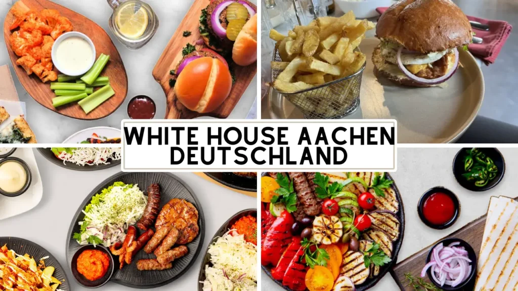 White House Aachen Deutschland Speisekarte